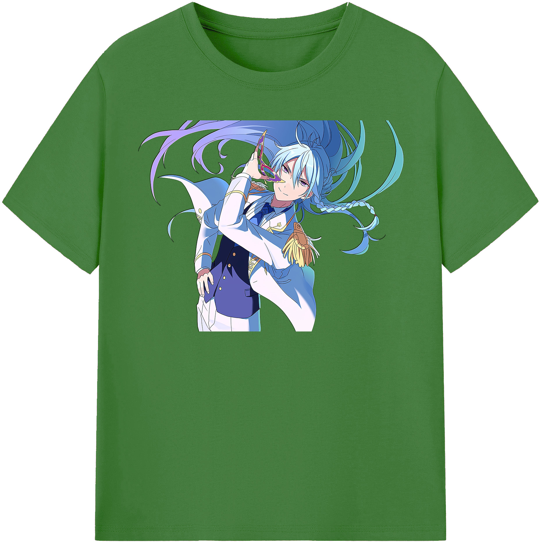 （画像用） あんさんぶるスターズ! Ensemble Stars レディースカジュアルプリントTシャツ（綿100％）